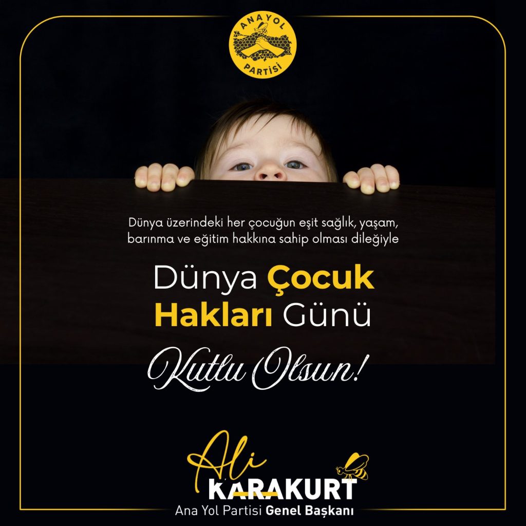Dünya Çocuk Hakları Günü: Çocuklar İçin Adil Bir Dünya