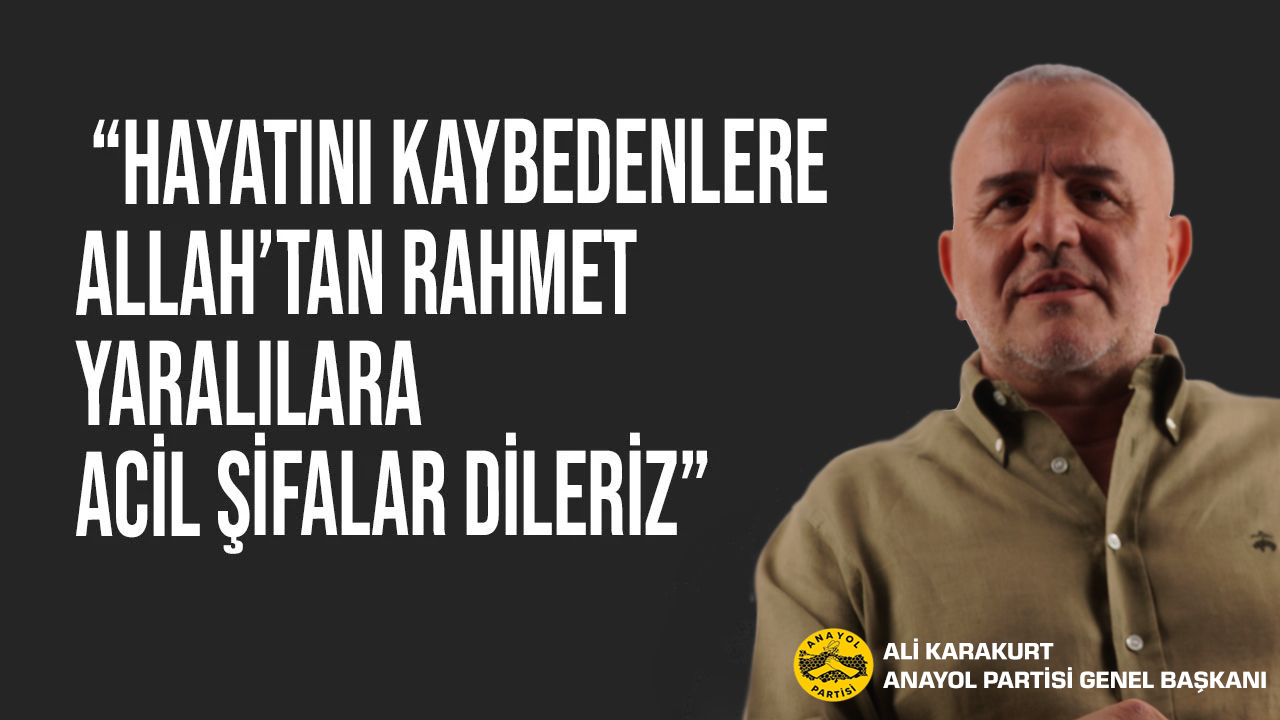 Bolu Kartalkaya Otel Yangınına İlişkin Taziye Mesajı